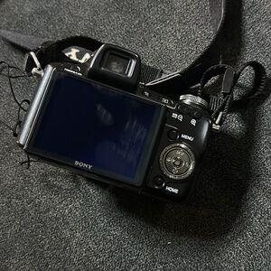 Sony Silver and Black Digital Camera